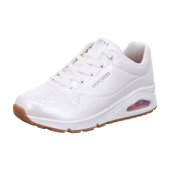 Skechers UNO - PEARL QUEEN - 155174 WHT 3 Skechers UNO - PEARL QUEEN - 155174 WHT
