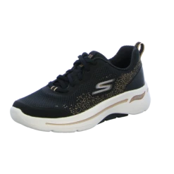 Skechers GO WALK ARCH FIT - FLYING STARS - 124486 BKGD