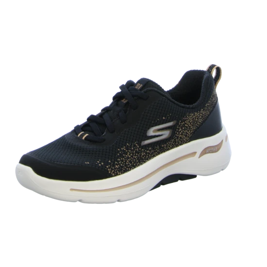 Skechers GO WALK ARCH FIT - FLYING STARS - 124486 BKGD 3 Skechers GO WALK ARCH FIT - FLYING STARS - 124486 BKGD