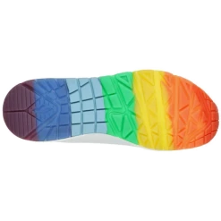 Skechers Uno - Rainbow Peaks -Skechers Shop skechers 155133 wht 3